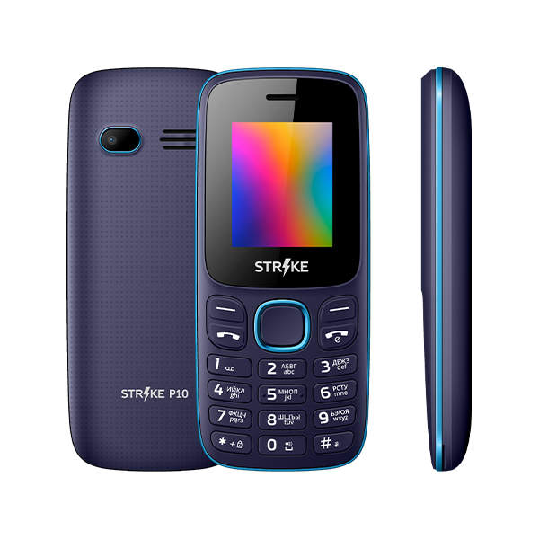 

Мобильный телефон Strike P10 Black/Blue, P10