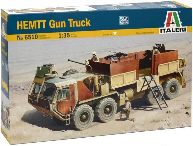 

Сборная модель Italeri Бронированный вооружённый грузовик HEMTT [6510], Сборная модель Italeri Бронированный вооружённый грузовик HEMTT 6510