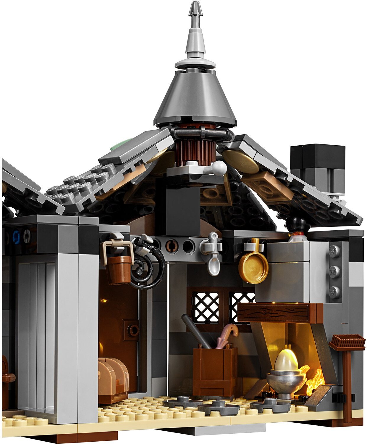 

Конструктор Lepin Хижина Хагрида: Спасение Клювокрыла (A19033)