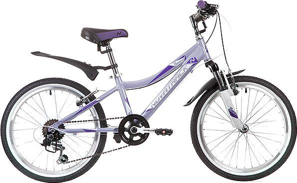 

Велосипед детский Stinger 20'' 2019 фиолетовый [20AH6V.NOVARA.LIL9], Хардтейл алюминий женский 20"