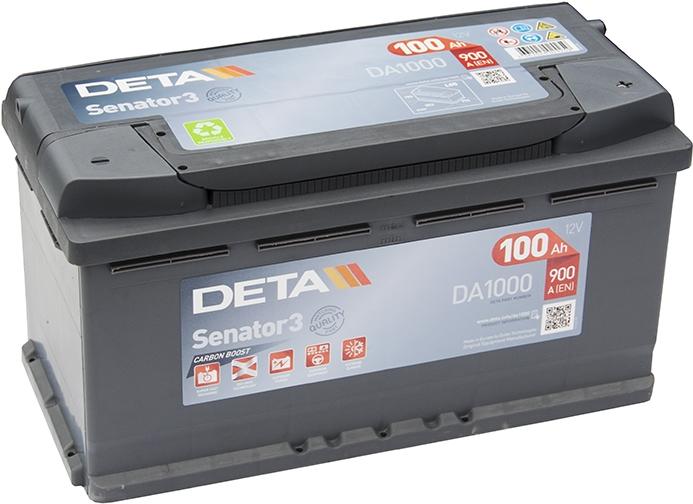 

Аккумулятор DETA Senator DA1000 100 А/ч, Senator DA1000 100 А/ч