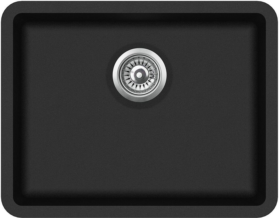 

Кухонная мойка Aquasanita Arca SQA 102 W Black Metallic [SQA 102 601], Кухонная мойка Aquasanita Arca SQA102W (black metallic 601)