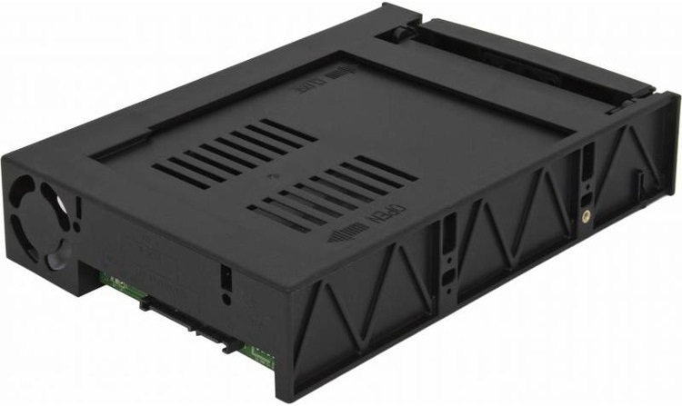 

Бокс для жесткого диска AgeStar SR3P-SW-2F пластик/черный