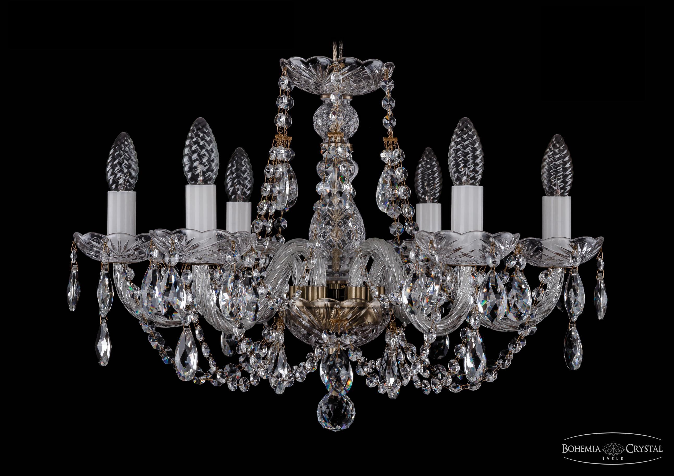 

Подвесная люстра Bohemia Ivele Crystal 1406/6/195/Pa