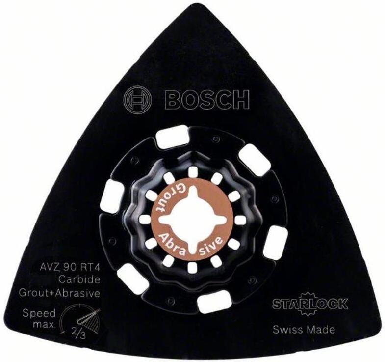 

Шлифлист Bosch Starlock ⌀90 мм зерн.40 AVZ 90 RT4 [2.608.662.906], Шлифлист Bosch Starlock ⌀90 мм зерн.40 AVZ 90 RT4 2.608.662.906