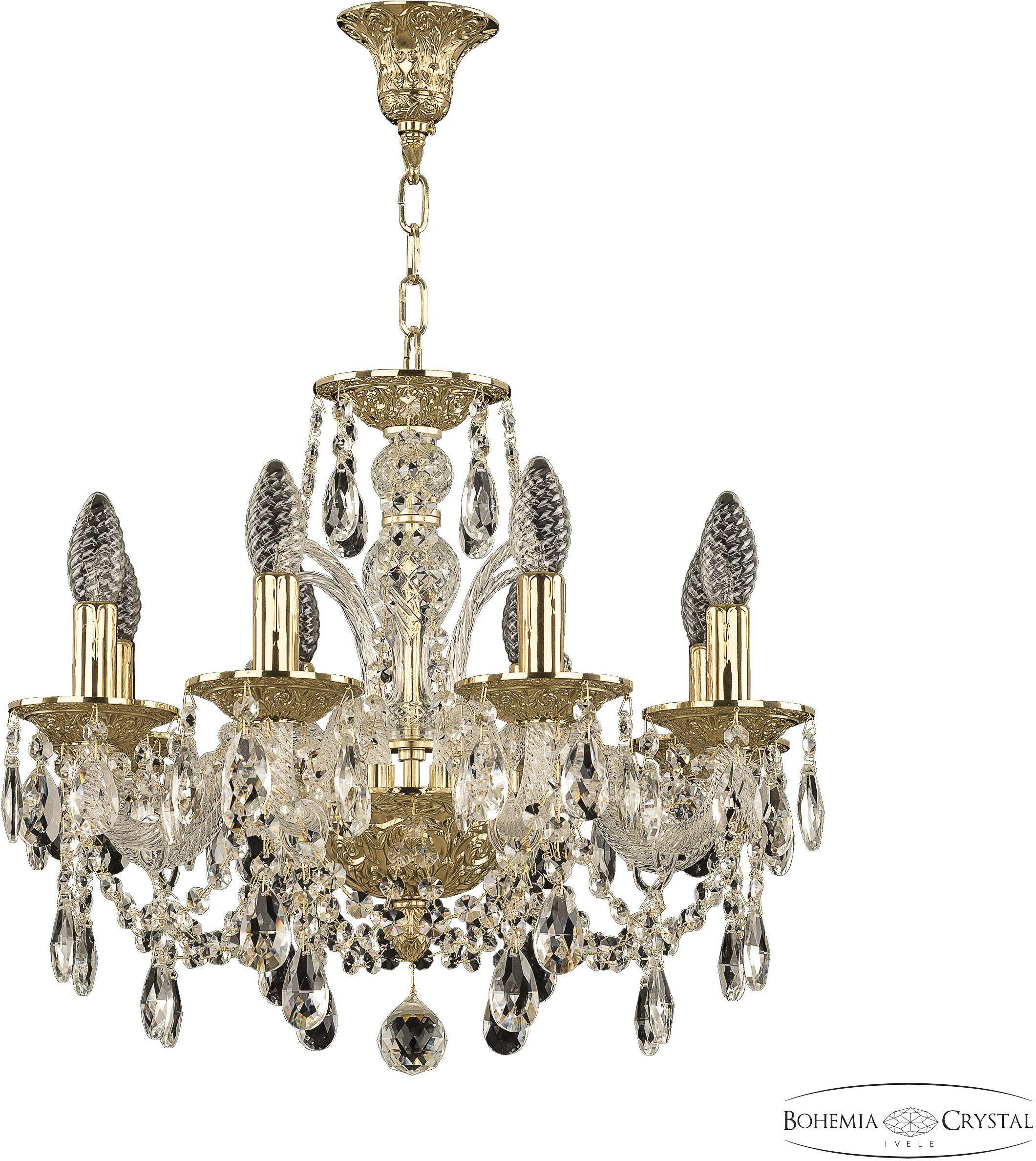 

Подвесная люстра Bohemia Ivele Crystal 1605/8/141 G