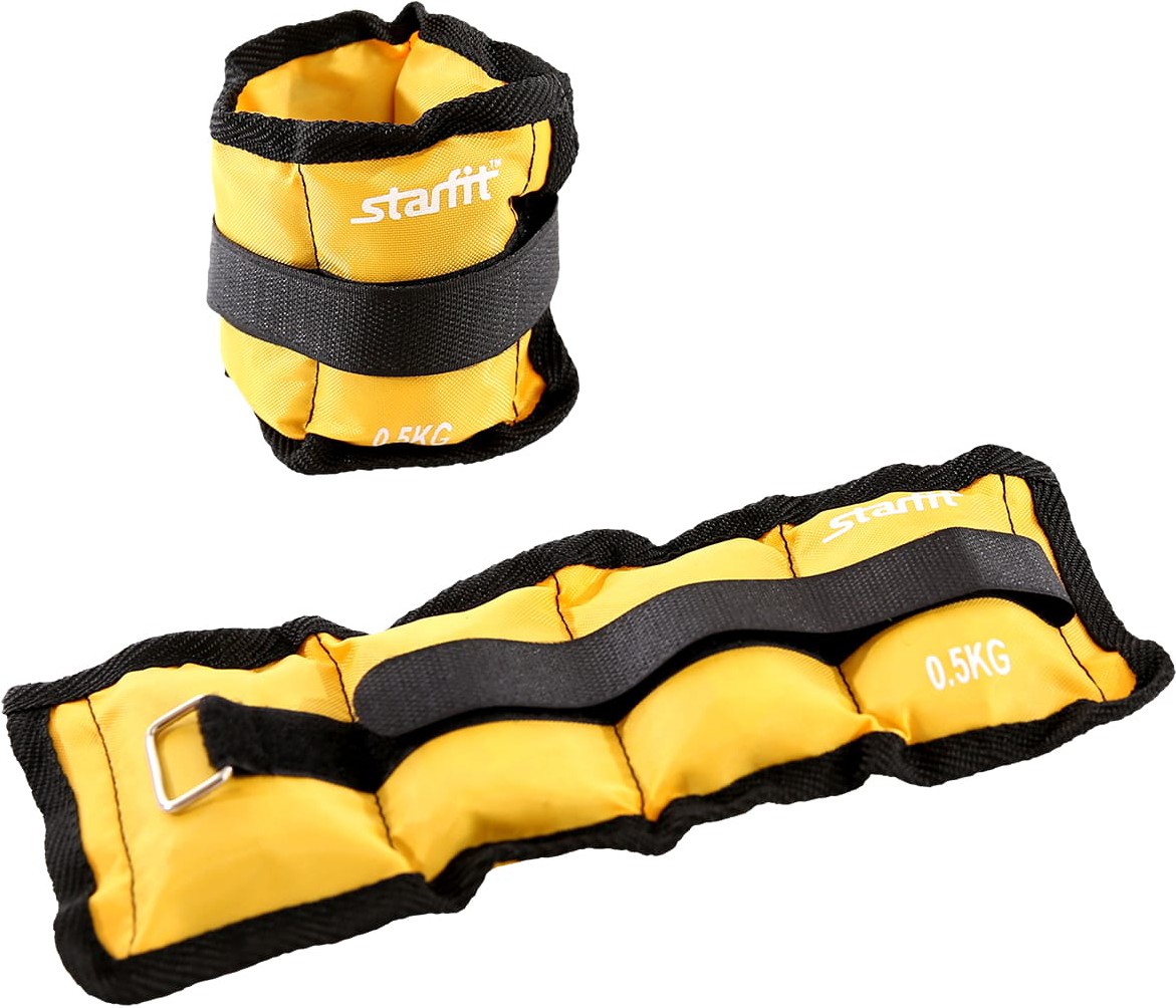 

Утяжелитель Starfit WT-401 0,5 кг Yellow