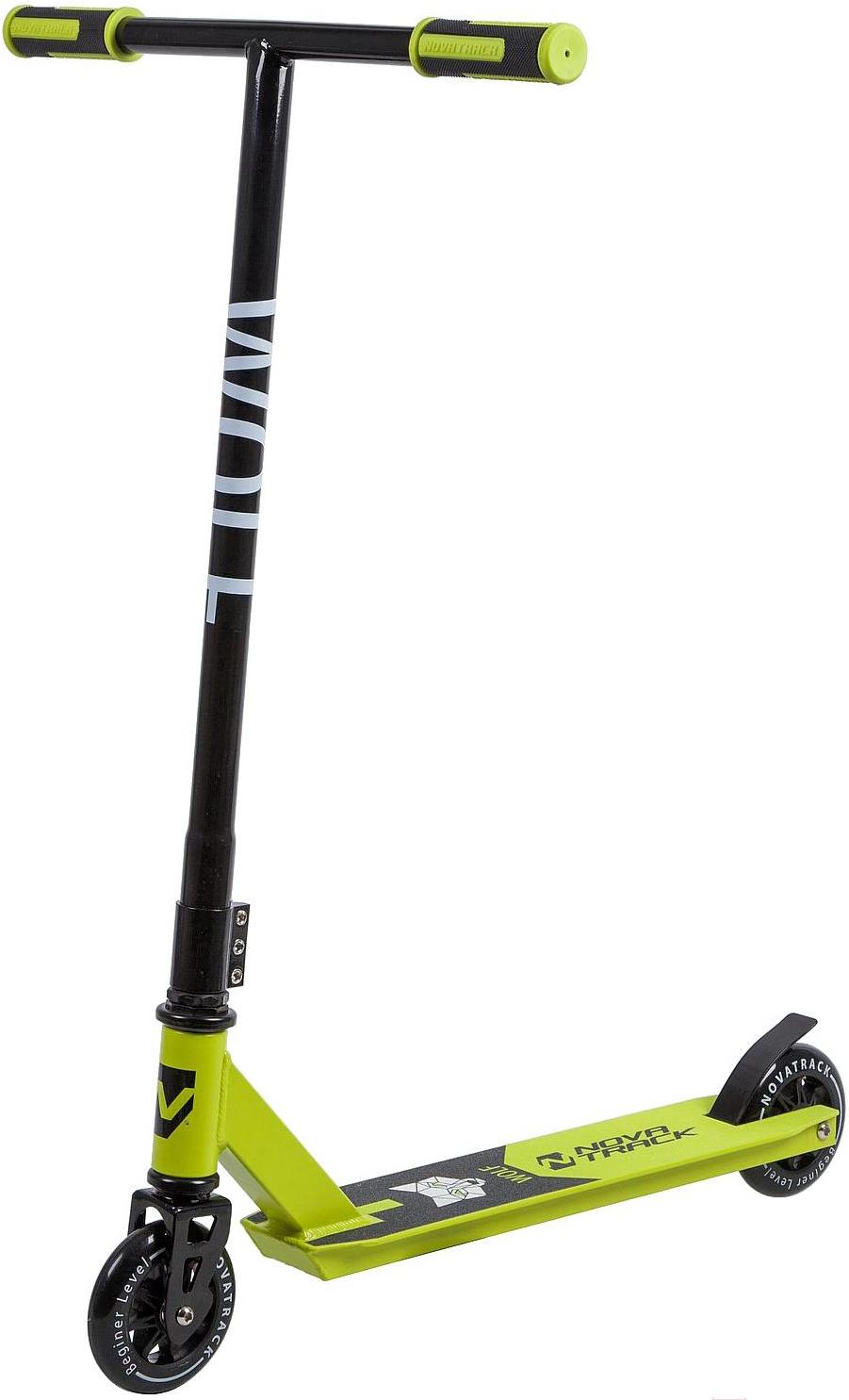 

Самокат Novatrack Wolf EL зеленый [110P.WOLF.BGN9], Wolf EL