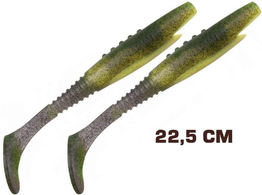 

Приманка силиконовая Dragon Hammer Pro 9/22.5 см 2 шт (HM90D-41-958)