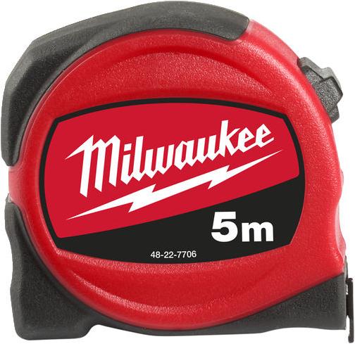 

Рулетка Milwaukee Slim 5м/25мм [48227706], Slim 5м/25мм