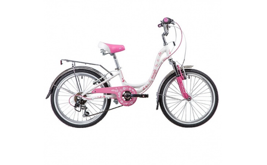 

Велосипед Novatrack Butterfly 20" 2019 белый [20SH6V.BUTTERFLY.PN9], Butterfly