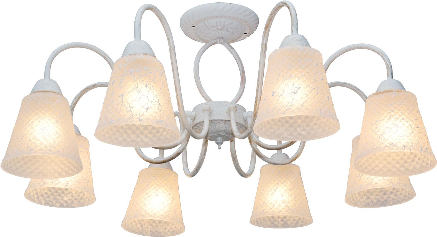 

TOPLIGHT Люстра потолочная JACLYN TL1141-8H Toplight, E14, 8x60W, белая патина, золотой, Люстра потолочная JACLYN TL1141-8H Toplight, E14, 8x60W, белая патина, золотой