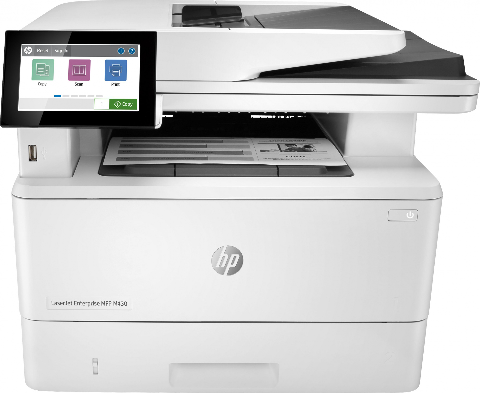 

МФУ HP LaserJet Ent MFP M430f [3PZ55A], МФУ HP LaserJet Ent MFP M430f 3PZ55A