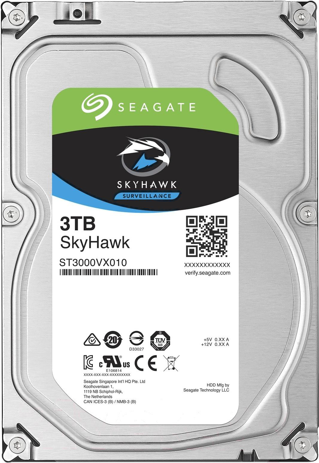 

Жесткий диск Seagate Skyhawk 3TB [ST3000VX010], Жесткий диск Seagate Skyhawk 3TB ST3000VX010