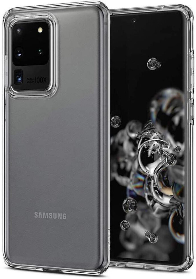 

Чехол для Samsung Galaxy S20 Ultra гелевый ультратонкий Spigen SGP Liquid Crystal прозрачный