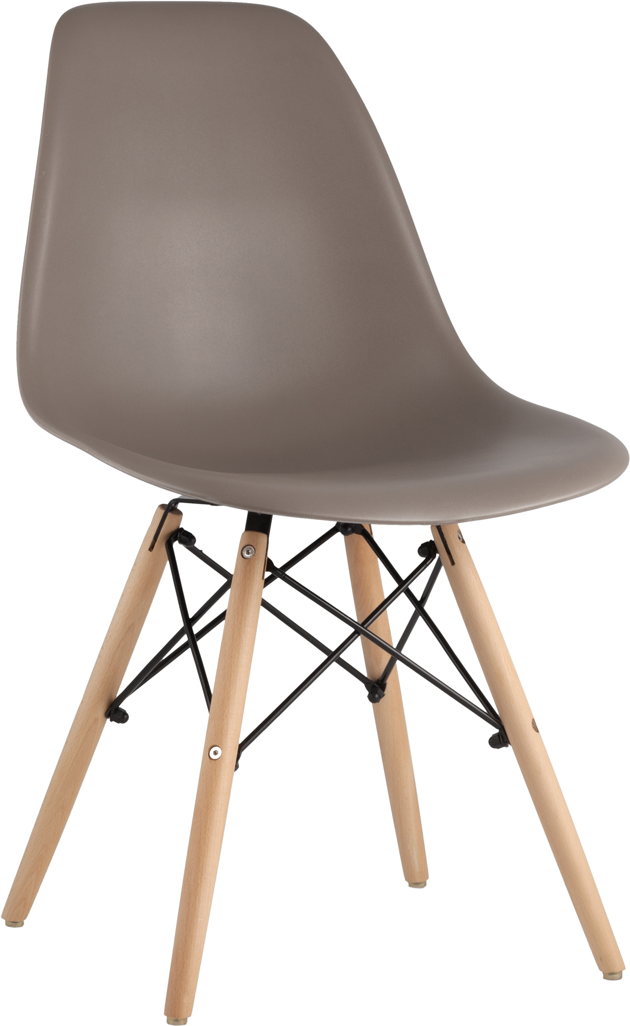 

Стул Stool Group DSW темно-серый [8056PP WARM GREY], Стул Stool Group DSW 8056PP WARM GREY темно-серый