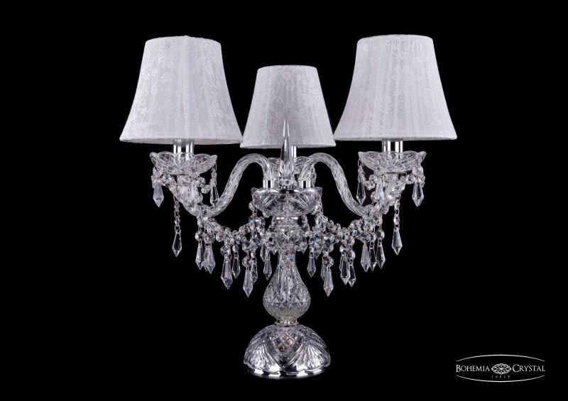 

Подвесная люстра Bohemia Ivele Crystal 1403L/3/141-39/Ni/SH41-160, Настольная лампа Bohemia Ivele Crystal 1403L/3/141-39/Ni/SH41-160