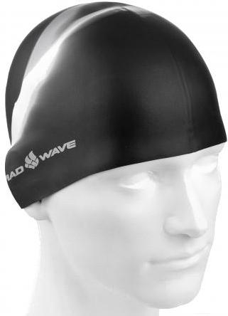 

Шапочка для плавания Kondor Mad Wave Multi Adult BIG черный