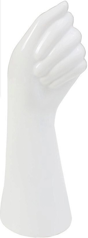 

Ваза AksHome Hand 7,5х22 белый