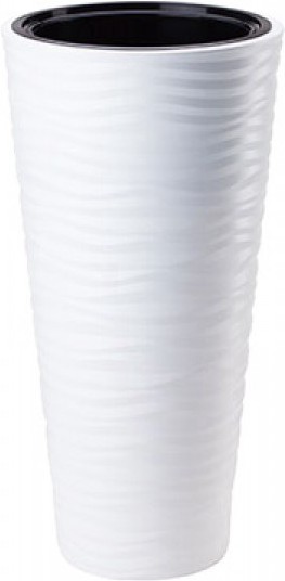 

Кашпо Formplastic Sahara Dunes slim 2724-011 белый