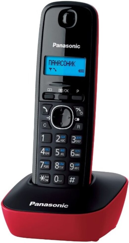 

Радиотелефон Panasonic KX-TG1611RUR, Телефонный аппарат Panasonic стандарта DECT KX-TG1611RUR