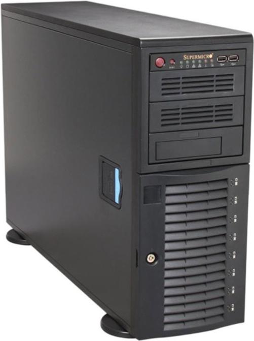 

Корпус для компьютера Supermicro CSE-743T-500B Black, CSE-743T-500B
