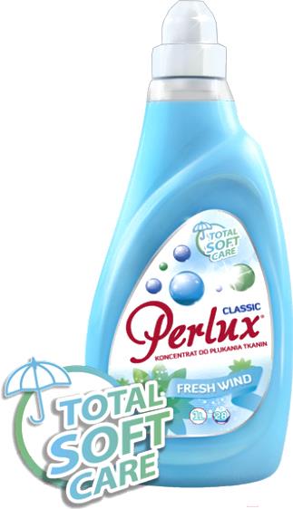 

Ополаскиватель для белья Perlux Fabric Softener Classic Fresh Wind (1л), Fabric Softener Classic Fresh Wind 1л.