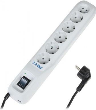 

Сетевой фильтр ZIS Pilot L 6 Sockets 3m 72 White, Pilot L 6 Sockets 3m 72