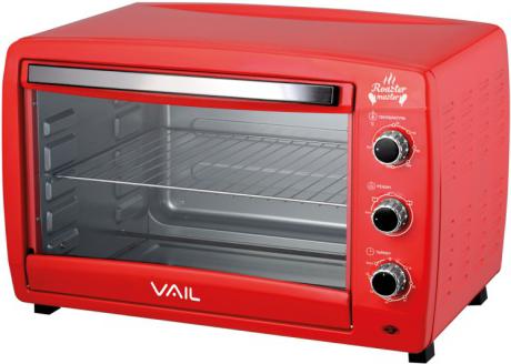 

Мини-печь Vail VL-5001 Red, VL-5001