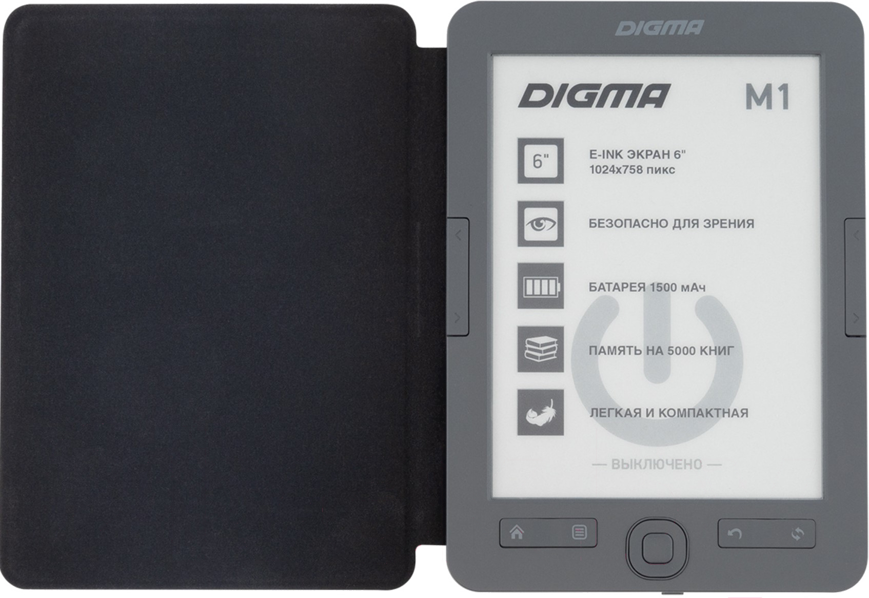 

Электронная книга Digma M1