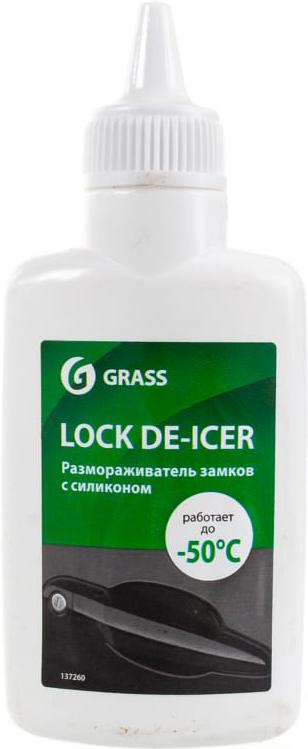 

Размораживатель Grass Lock De-Icer Для замков / 137260 (70мл), Размораживатель замков Lock De-Icer 70мл
