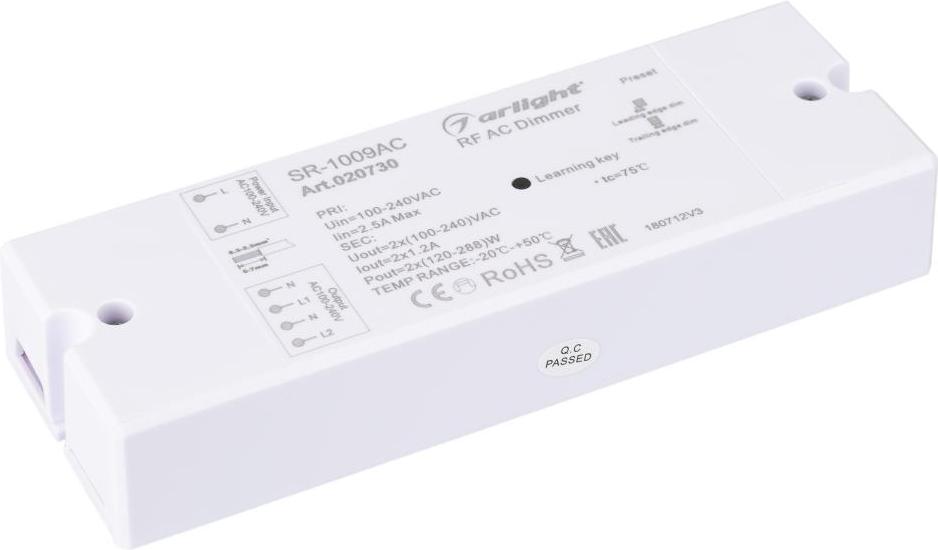 

Arlight Диммер SR-1009AC (220V, 576W) [020730], Диммер Arlight Диммер SR-1009AC (220V, 576W) 020730