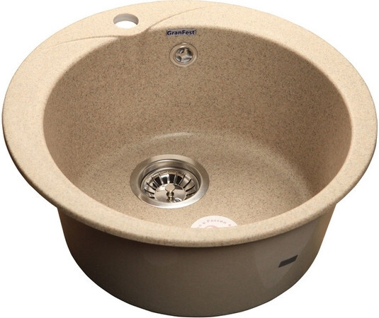 

Кухонная мойка GranFest Rondo GF-R480, Кухонная мойка GranFest GF-R480 Rondo песок