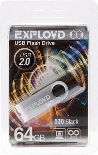 

Usb flash Exployd 530 64Gb черный, 530 64Gb