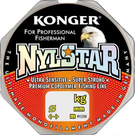 

Леска рыболовная Konger Nylstar 30 м 0,12 мм (215030012)