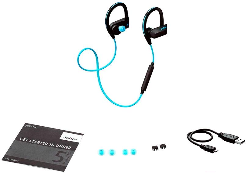 

Bluetooth гарнитура Jabra Sport Pace Blue, Sport Pace