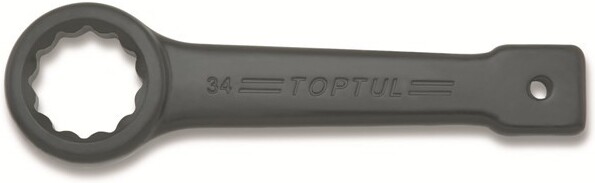 

Гаечный ключ Toptul AAAR6565, Ключ накидной Toptul Ключ ударно-силовой накидной упорный 65мм AAAR6565