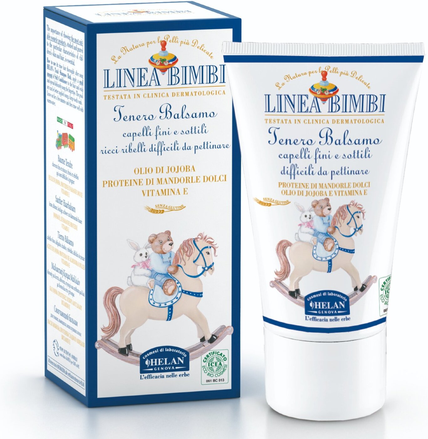 

Бальзам для волос Helan Детский смягчающий Linea Bimbi