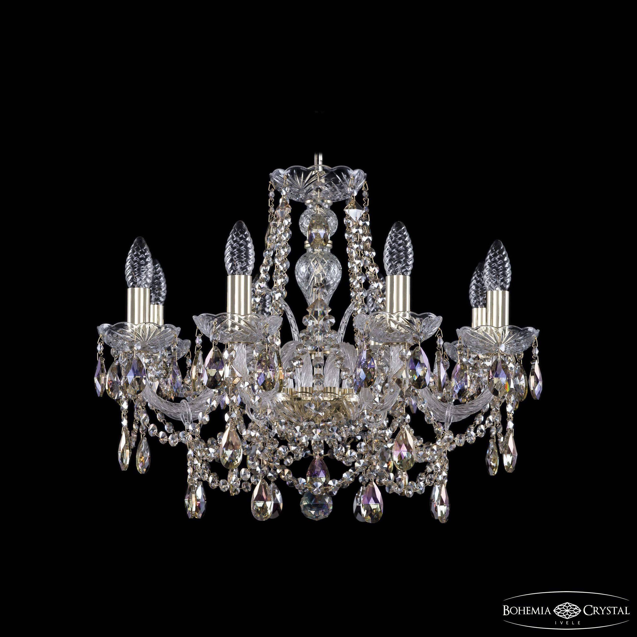 

Подвесная люстра Bohemia Ivele Crystal 1411/8/195 G R801