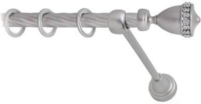 

Карниз Lm Decor Кубок 110 1р витой 4м сатин, Кубок 110 1р витой 16мм 4.0м