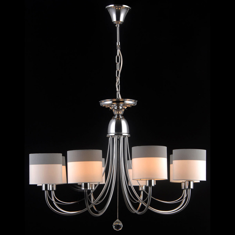

Подвесная люстра Natali Kovaltseva Люстра 8 x E14, 40W, [OLBIA 75086/8C CHROME], Люстра 8 x E14, 40W,