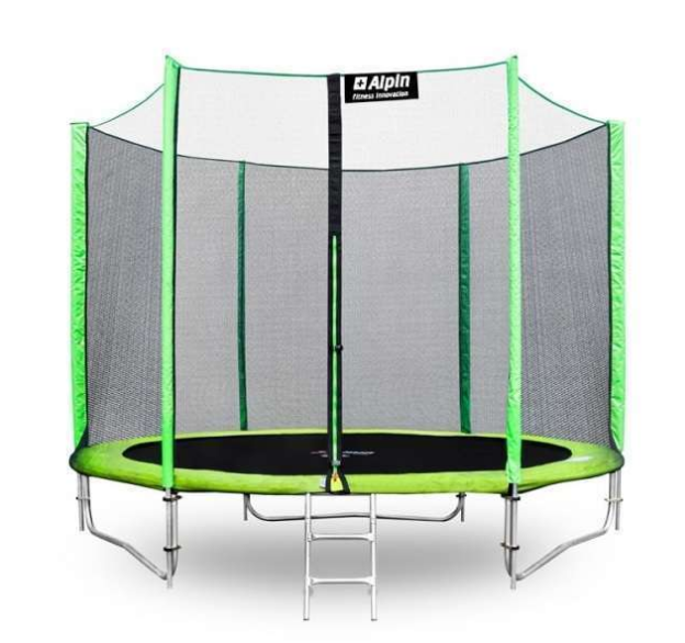 

Батут Alpin 12 ft-374 cм с защитной сеткой и лестницей [AT-374], Батут Alpin 3.74м с защитной сеткой и лестницей AT-374