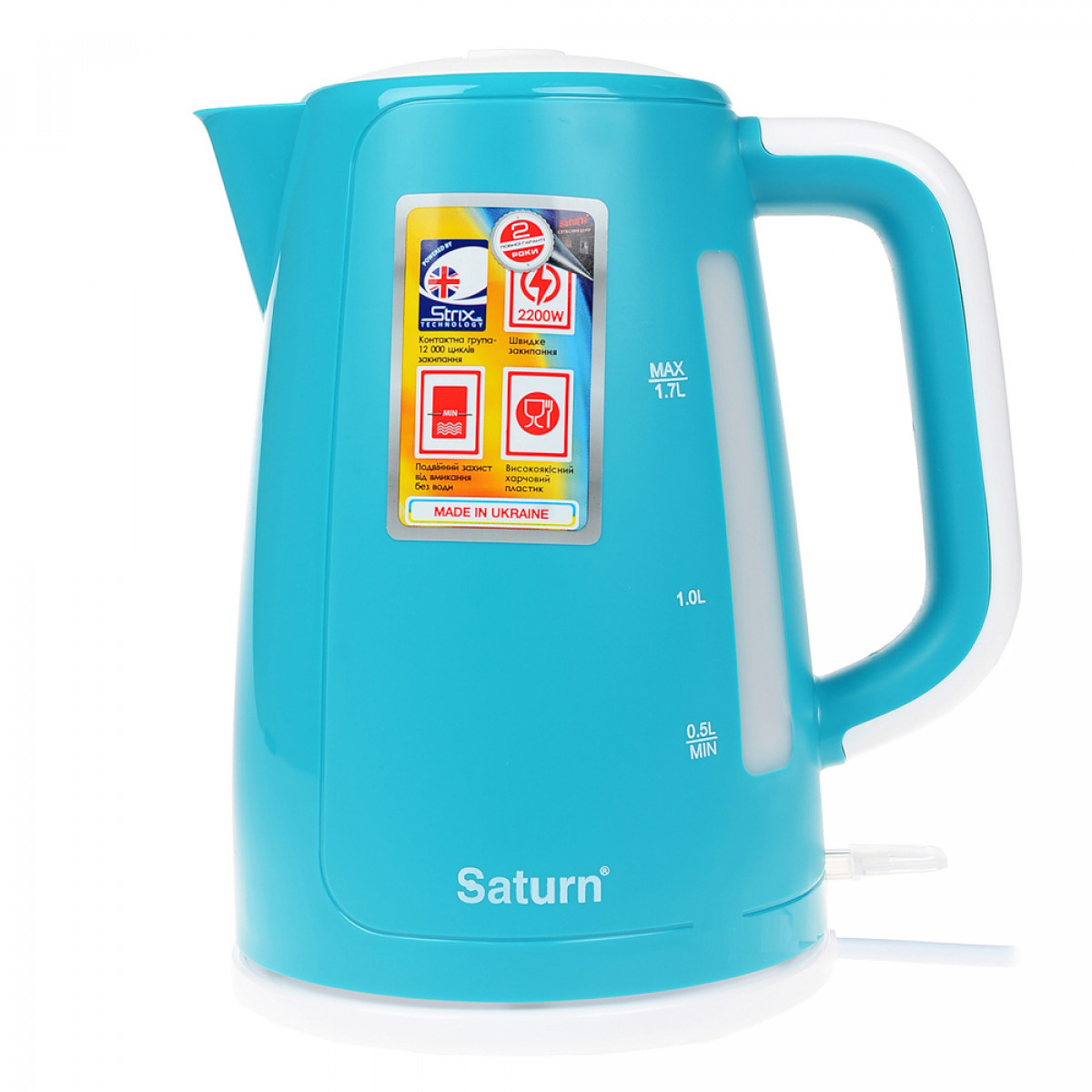 

Электрочайник Saturn ST-EK8435 Red, ST-EK8435