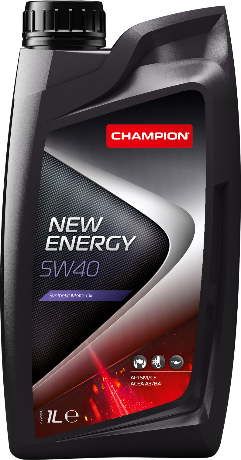 

Моторное масло Champion New Energy 5W40 1л [8211652], Моторное масло Champion New Energy 5W40 1л 8211652