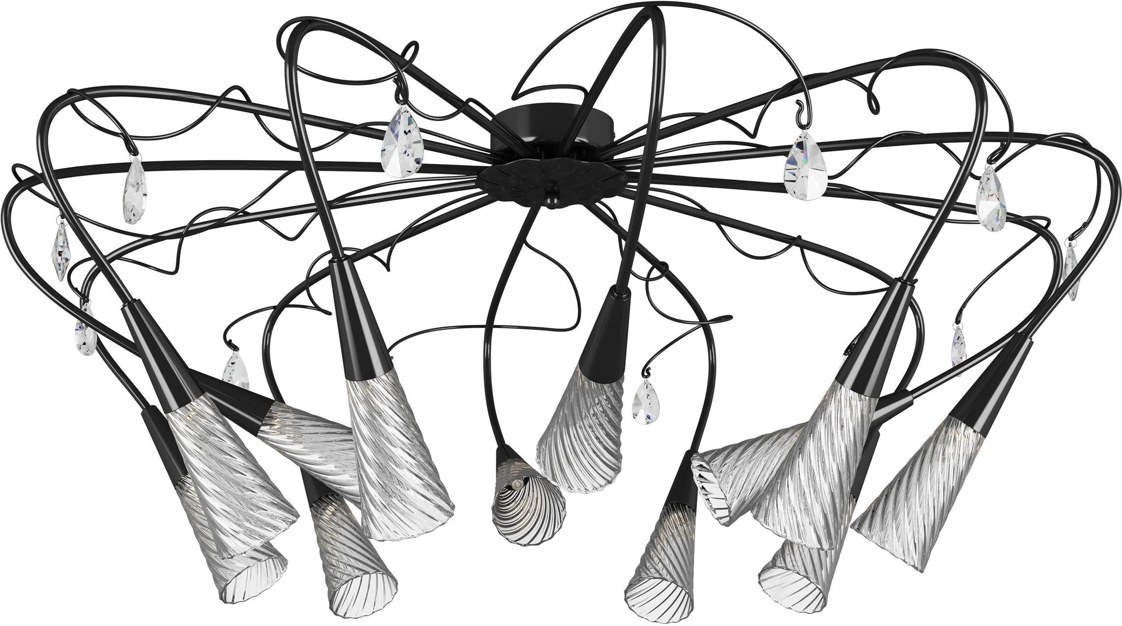 

Lightstar 711127 (SX1105/12) Люстра AEREO 12х25W G9 BLACK, шт, Накладная люстра Lightstar 711127 (SX1105/12) Люстра AEREO 12х25W G9 BLACK, шт