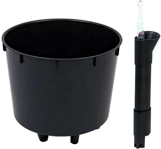 

Горшок Prosperplast Rato антрацит [DRTW260-S433], Кашпо Prosperplast Rato Round DRTW260-S433 (антрацит)