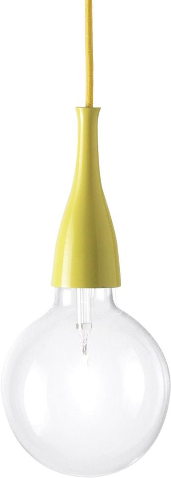 

Потолочный подвесной светильник Ideal Lux MINIMAL SP1 GIALLO [063621], Подвесной светильник Ideal Lux MINIMAL SP1 GIALLO 063621