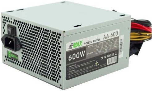 

Блок питания AirMax AA-600W, Блок питания для компьютеров AirMax AA-600W