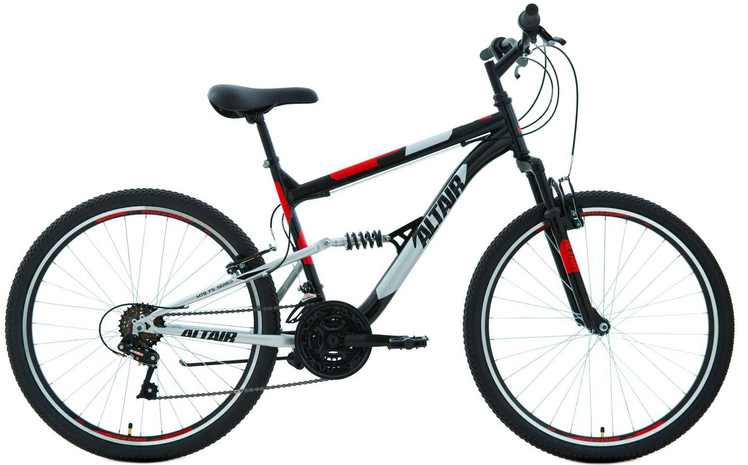 

Велосипед Forward Altair MTB FS 26'' 1.0 рама 16 дюймов 2020 черный/красный [RBKT0SN6P009], Altair MTB FS 26 1.0 2020