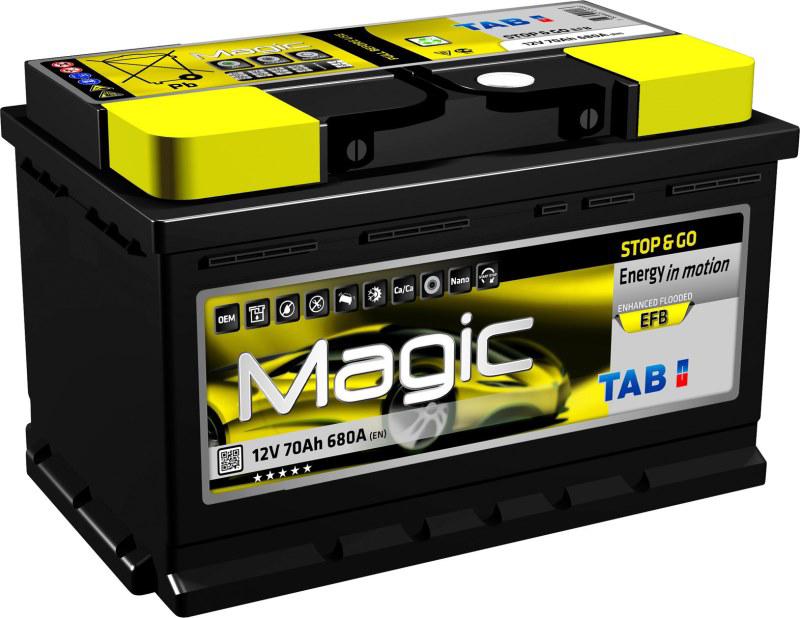 

Автомобильный аккумулятор TAB Magic StopGo Asia EFB 60 JR (60 А ч) [212860], Аккумулятор TAB StopGo Asia EFB 60 JR 212860